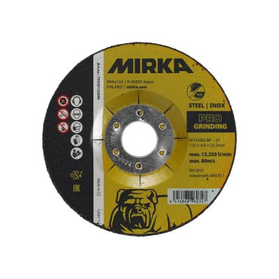 Tarcza szlifierska Mirka® PRO Inox/stal