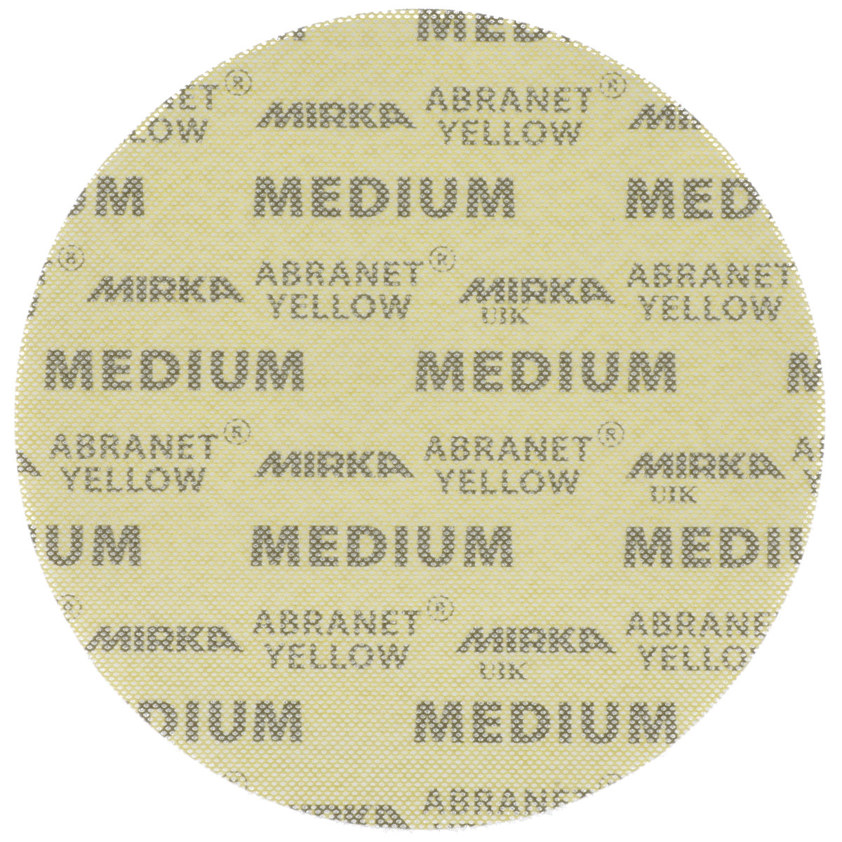 Abranet® Yellow Ø 225 mm, Rzep