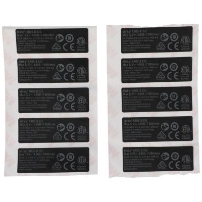 Type Label kit for AROS-B 325/350
