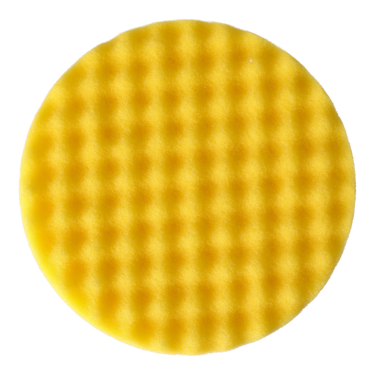 Gąbka polerska, żółta, waflowa